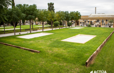 Actúa participa junto al estudio Arkítera en la 'dignificación de las fosas' del Cementerio General de Valencia