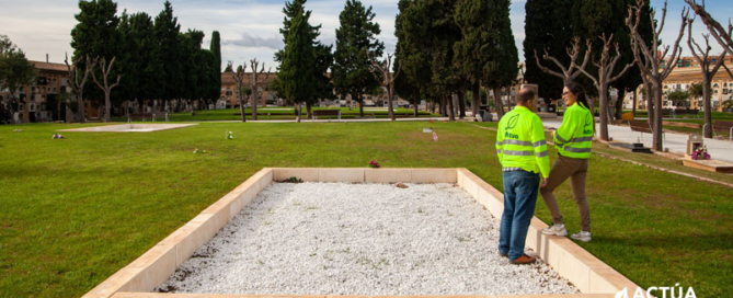 Actúa participa junto al estudio Arkítera en la 'dignificación de las fosas' del Cementerio General de Valencia