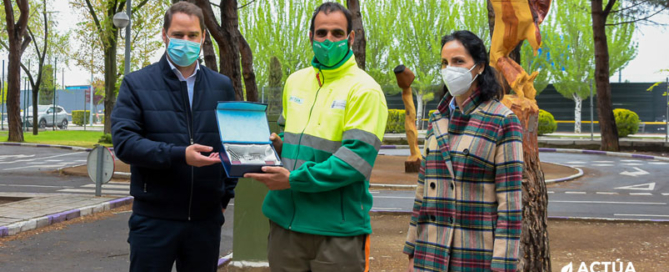 Sergio Carchenilla, el escultor de los árboles caídos