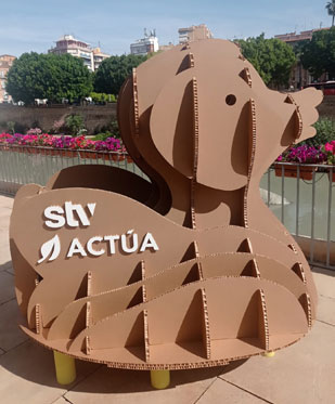 El Jardín Secreto fusionará arte, ocio y sostenibilidad en la ciudad de Murcia con la colaboración de Actúa
