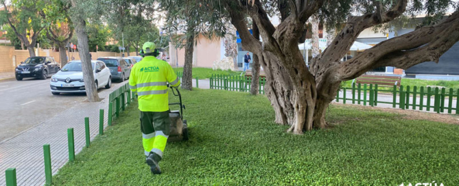 Sant Joan d'Alacant renueva su confianza en Actúa para la conservación de las zonas verdes del municipio