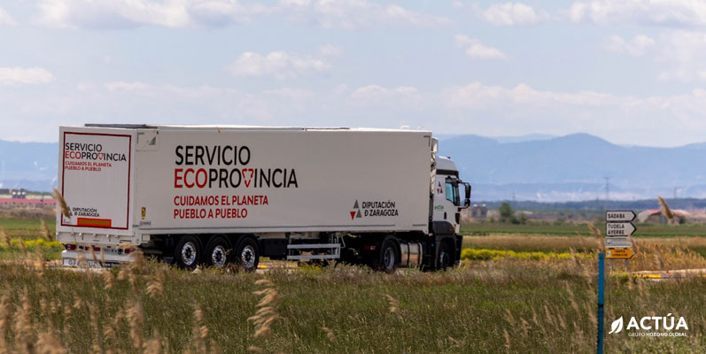 Actúa ya recicla los residuos de unos 200.000 vecinos de la provincia de Zaragoza