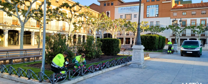 Actúa llena Torrejón de Ardoz de color con más de 7.000 plantas de flor