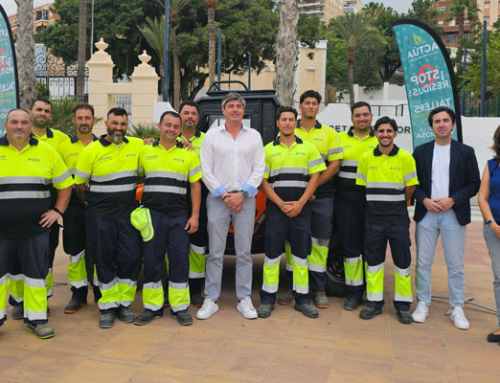 Actúa refuerza el servicio de limpieza de playas en Villajoyosa durante la temporada estival