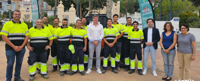 Actúa refuerza el servicio de limpieza de playas en Villajoyosa durante la temporada estival