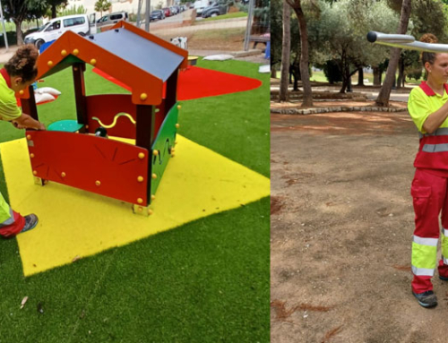 Alzira, en Valencia, mejora más de sesenta áreas de juegos infantiles, pistas multi-juego y áreas biosaludables