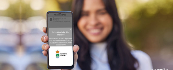 La App ‘Fortuna Sostenible’ incorpora avisos sobre limpieza viaria para mejorar la calidad del entorno urbano