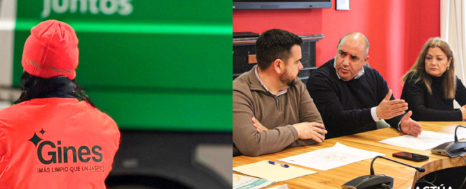 El municipio sevillano de Gines pone en marcha un nuevo servicio integral de limpieza viaria