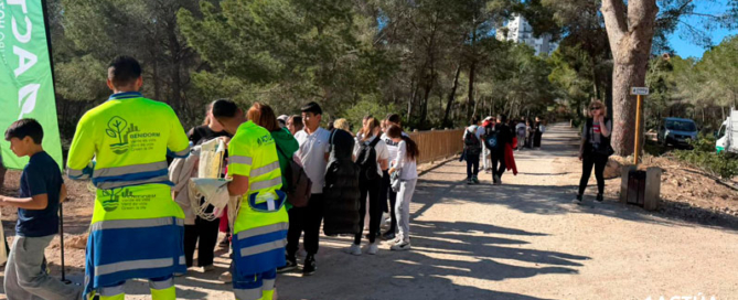 Benidorm celebra el Día del Árbol con la plantación de 300 ejemplares en El Moralet