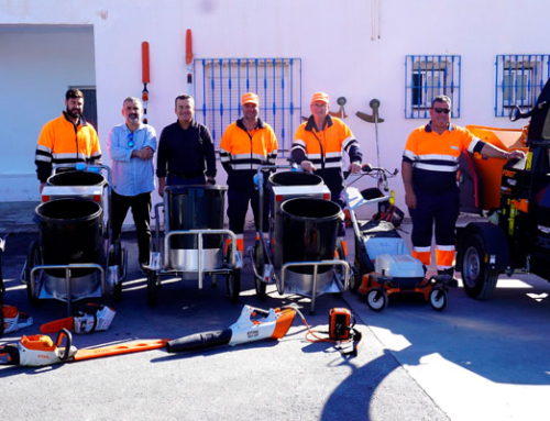Carboneras refuerza su servicio de limpieza y mantenimiento con nueva maquinaria más eficiente y sostenible