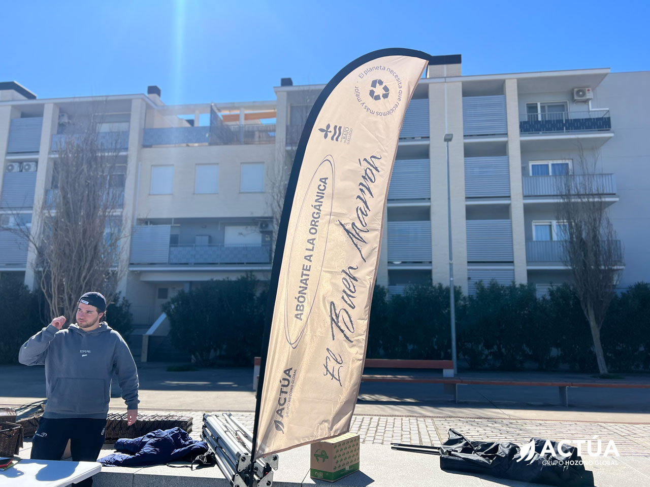 La Mancomunidad del Bajo Gállego pone en marcha la recogida de la fracción orgánica con la implantación del quinto contenedor La Mancomunidad del Bajo Gállego pone en marcha la recogida de la fracción orgánica con la implantación del quinto contenedor