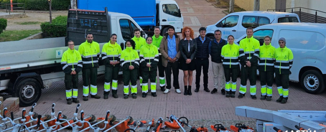 Velilla de San Antonio refuerza el cuidado de sus parques y jardines