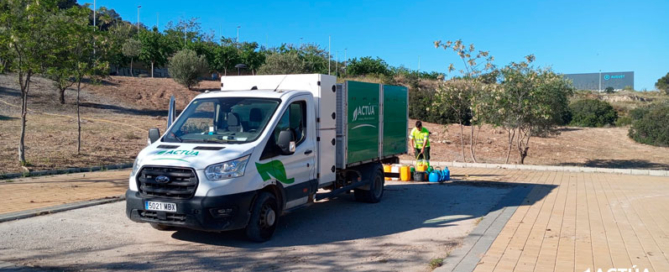 Villajoyosa crece en verde: cien árboles dan vida al nuevo Jardín dels Nous Vilers