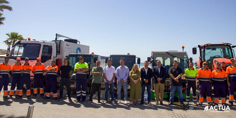 Carboneras apuesta por una mejora integral de la limpieza urbana y el mantenimiento de playas y zonas verdes