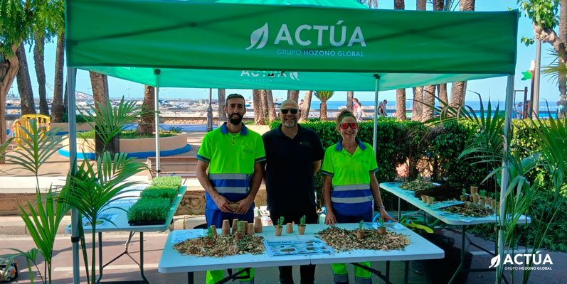 La II Fiesta del Reciclaje de Benidorm acerca la economía circular y la biodiversidad a cientos de vecinos