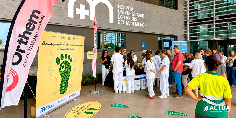 Los servicios de limpieza hospitalaria promueven la sostenibilidad con una experiencia participativa