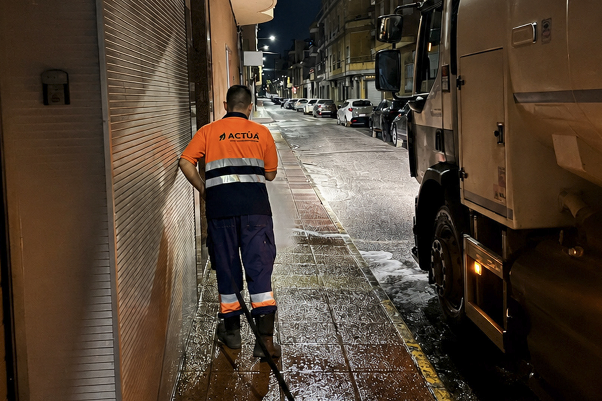 Alcantarilla refuerza la limpieza de sus calles con un dispositivo especial durante el verano Alcantarilla refuerza la limpieza de sus calles con un dispositivo especial durante el verano
