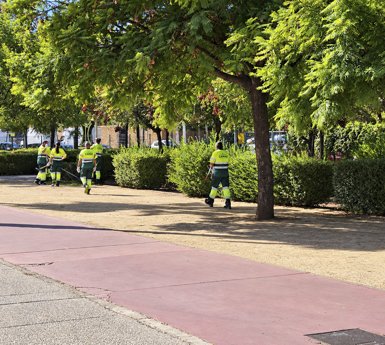 Camas apuesta por una mejora integral de sus parques, jardines y zonas verdes